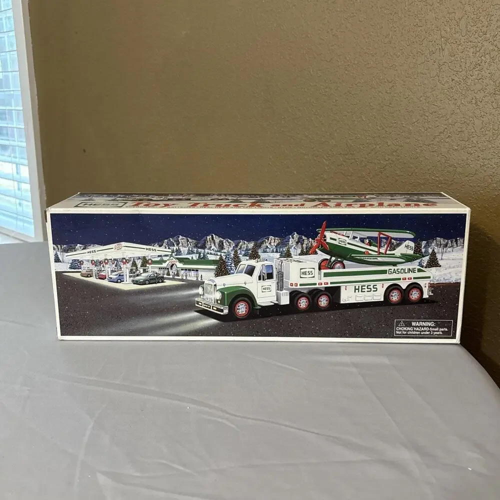 Hess Truck 2002 Toy Truck and Airplane Vintage NEW In Original Box